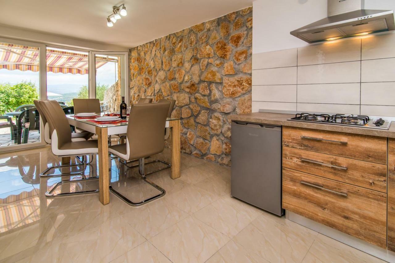 Holiday House Rosalia With Seaview And Swimming Pool Suzan Exteriör bild